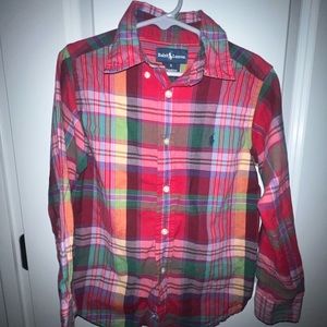 Boys Button Down Polo